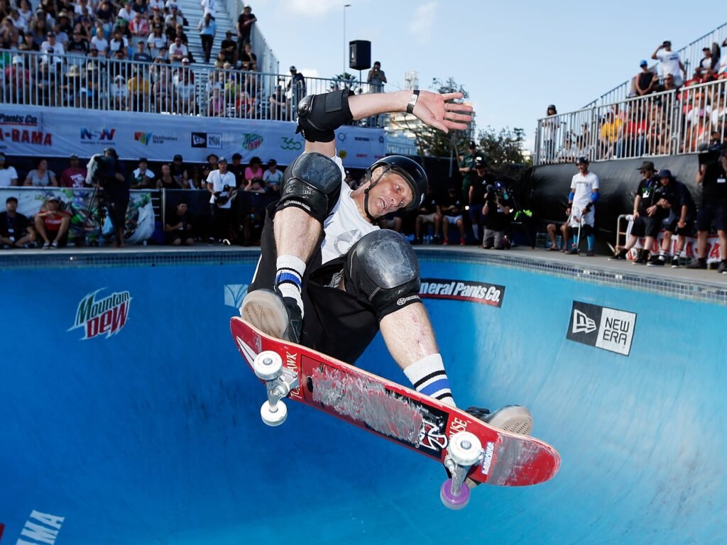 Tony Hawk says movement keeps you young, whether it's chasing your grandkid, dancing, or yes, doing ollies