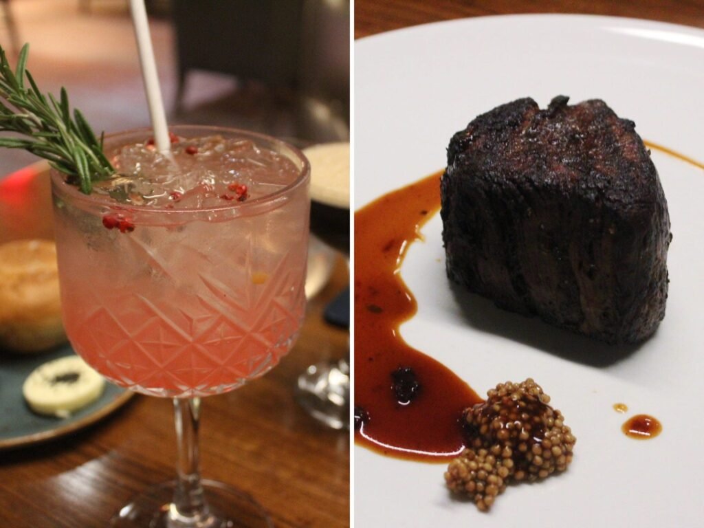 I spent $320 on dinner for 2 at Gordon Ramsay Steak. It was worth the splurge, apart from one dish.