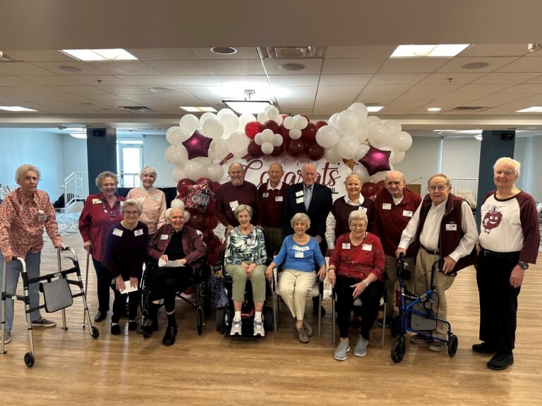 I live in a senior living facility with more than 50 high school friends. It feels like a reunion every day.