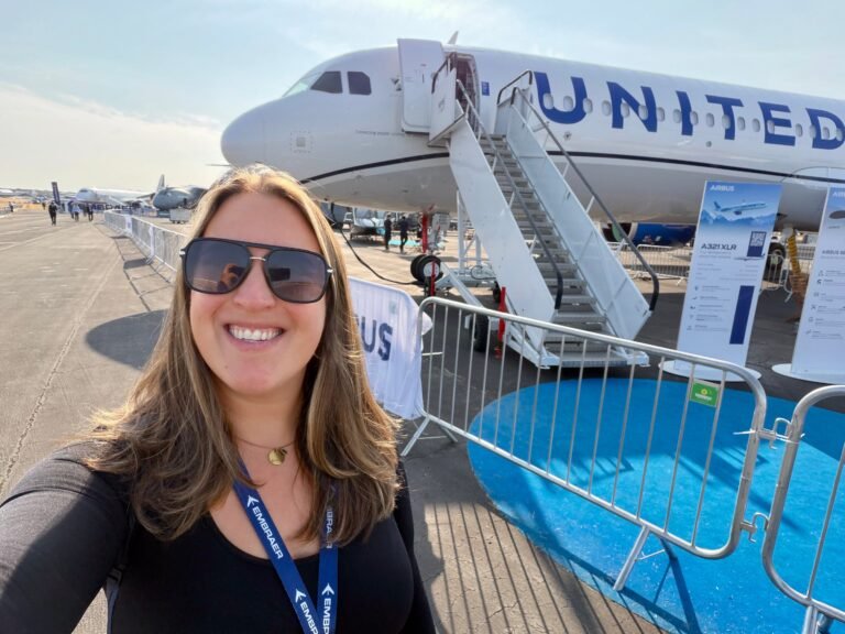 We toured United's fanciest Airbus jet yet, complete with business-class doors and a snack bar. See inside.