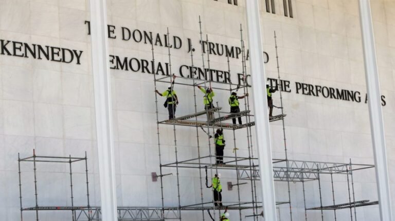 Appeals court denies Trump's bid to pause Kennedy Center name removal while appeal plays out
