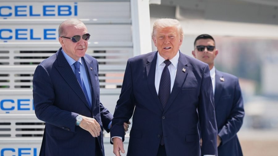 Trump touches down in Turkey for NATO summit