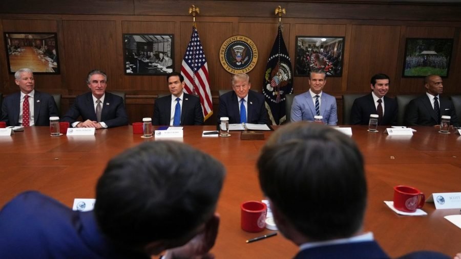 Friday, the 13th Trump Cabinet meeting