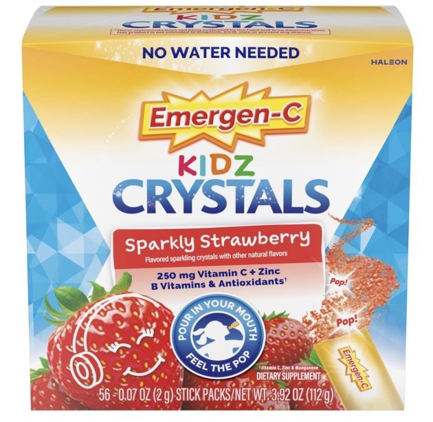 Emergen-C Kidz Crystals, 56 count only $7.63 shipped, plus more!