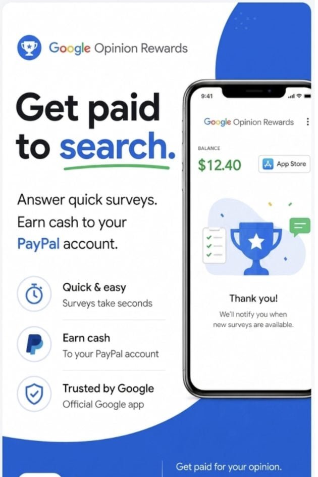Earn Extra Cash with Google Opinion Rewards!