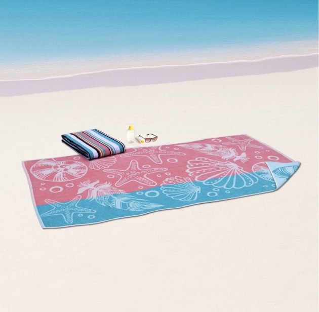 Mainstays Cotton Beach Towels (2 pack) only $9.97!