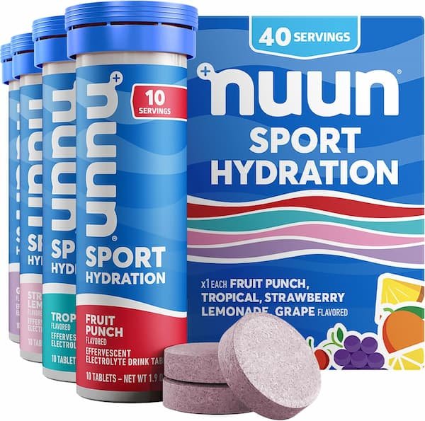 *HOT* Nuun Sport Hydration Electrolyte Tablets, 40-Count only $10.80 shipped!