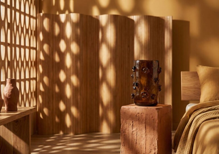 This Sculptural Vase Reimagines the Bantu Knot in Glass