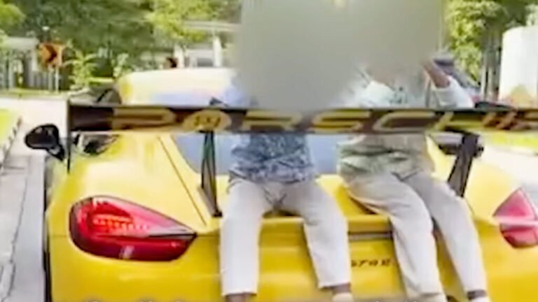 Dad Of The Year Found Two More Seats On His Porsche Cayman. The Judge Was Not Amused
