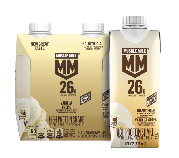 Muscle Milk High Protein Shake 4-Pack just $4.17 at Walmart!