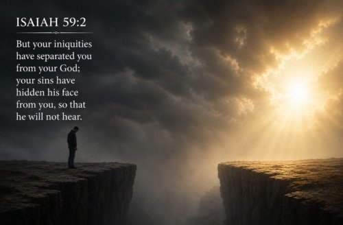 My Sin Has Separated Me from God – Isaiah 59:1-2