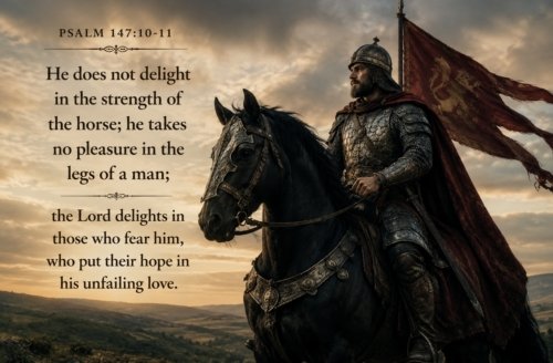 God Delights in Those Who Fear Him – Ps. 147:10-11