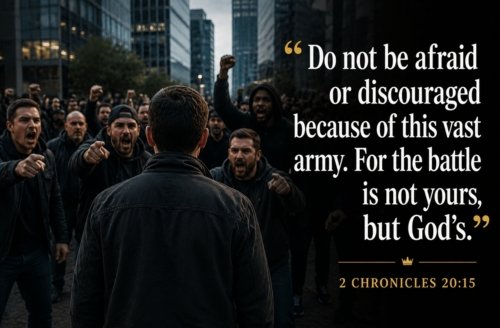 The Battle is Not Yours, But God’s – 2 Chronicles 20:15