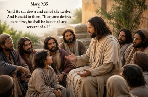 The First Must Be Last; the Servant of All – Mark 9:35