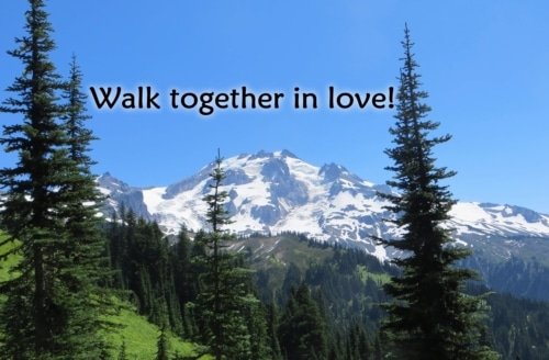 Walking Together in Love – 2 John 1:5-6