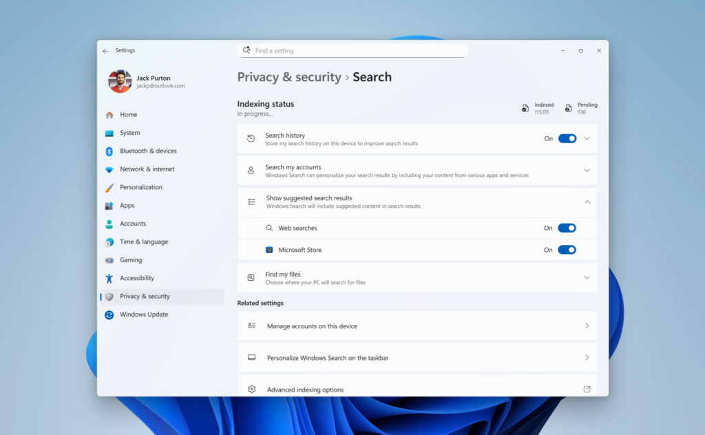 Microsoft Finally Fixes Windows 11 Search: Local First and Zero Ads