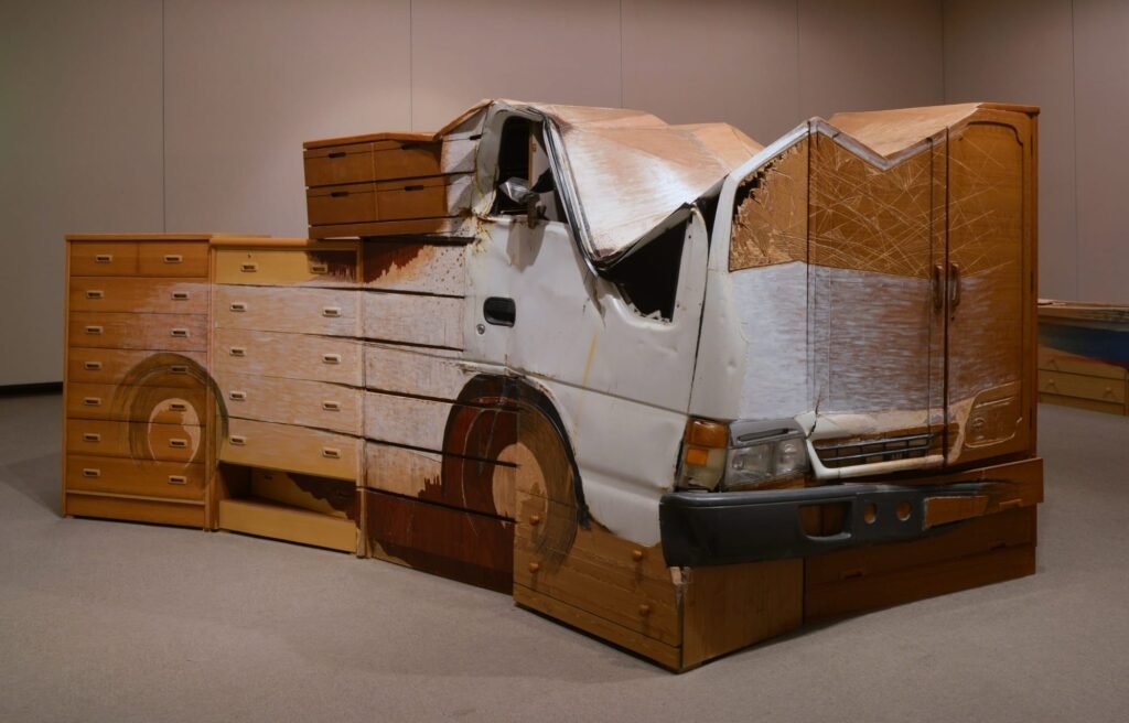 Dynamic Scenes Emerge from Fumiaki Aono’s Wooden Assemblages