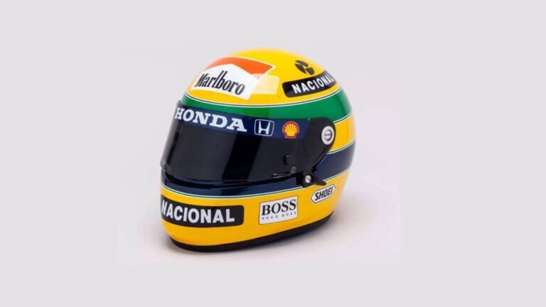 Ayrton Senna’s Race-Winning F1 Helmet Just Sold For $670,000