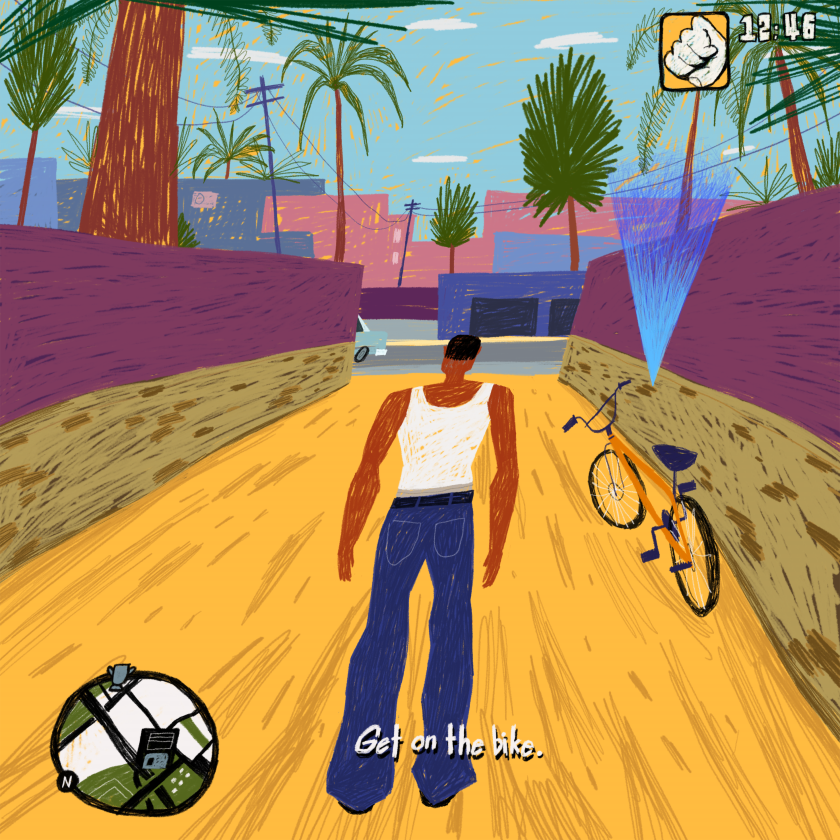Meet Fatih Öztürk, the artist who turns Vice City sunsets and dead Nokias into nostalgic paintings