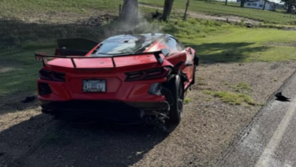 Corvette Driver Hit 156 MPH, Crashed, Then Said He’d Buy Another One