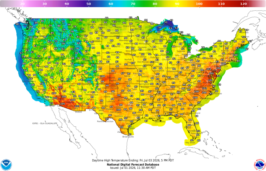 Heat dome to scorch US: Where will records be broken?