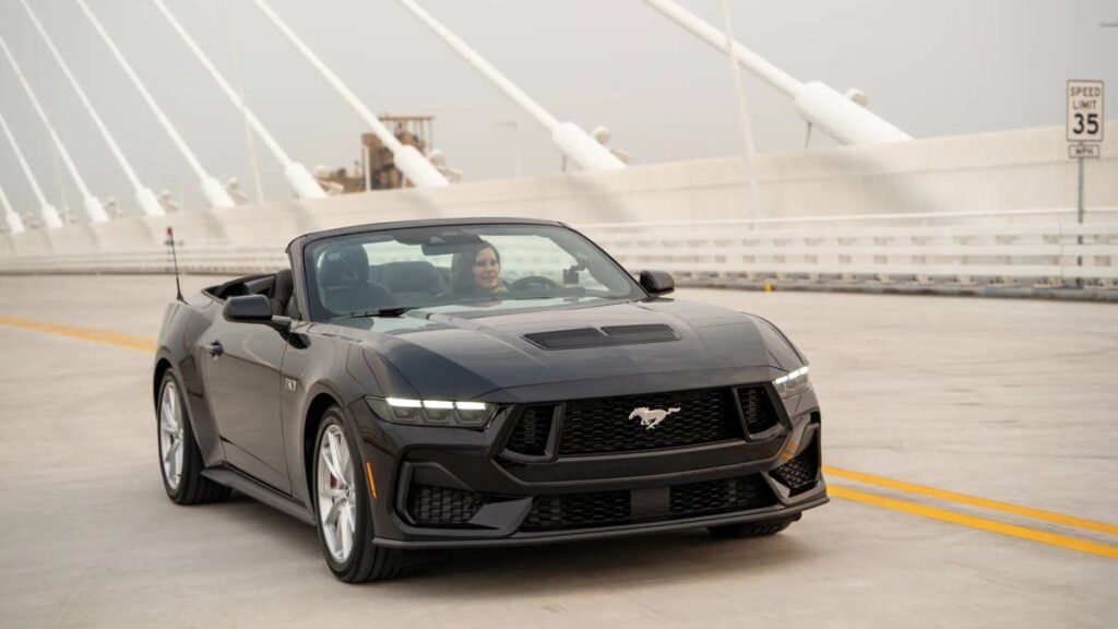 A Ford Mustang V8 Just Helped Open A Historic Border Crossing