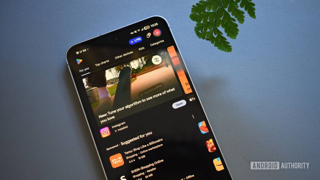 Google Play Store will look a little different the next time you open it
