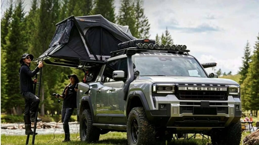 China's New Hybrid Pickup Looks Like A Land Cruiser And Targets The Ford Ranger