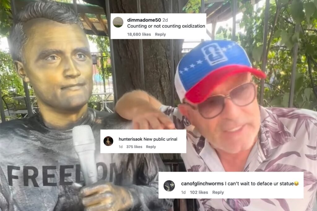 Artist’s Planned Monument to Charlie Kirk Gets Trolled Online