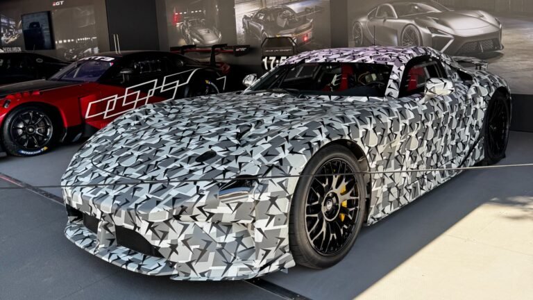 See Photos Of The New Lexus LFA And Toyota GR GT Supercars - Live From Goodwood