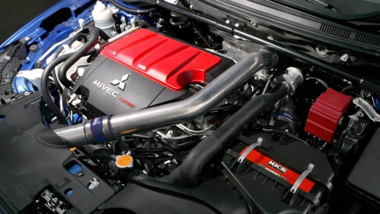 This 2004 Mitsubishi 4-Cylinder Engine Delivers More Power Per Liter Than Modern Supercars