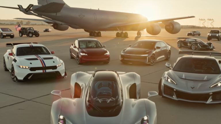 Lucid Beat The Corvette ZR1X And Mustang GTD In America’s Wildest Drag Race