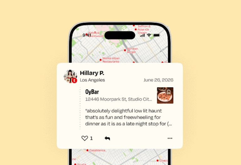The Eater App Now Lets You Swap Dining Notes