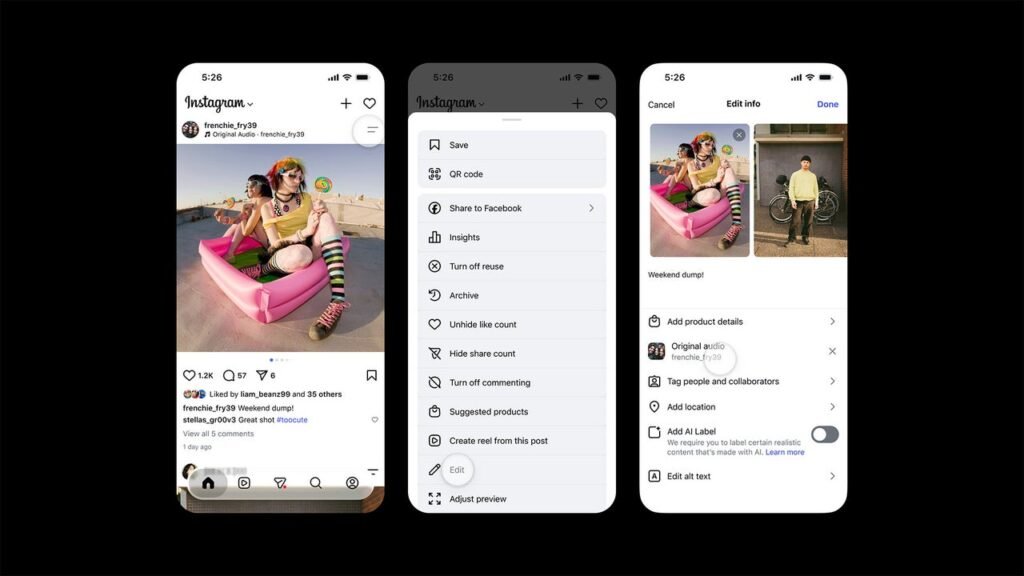 Instagram finally lets you swap audio on posts. Here’s how to do it