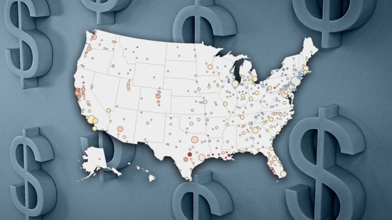 Zillow just revised its home price forecast for over 400 housing markets—see the map