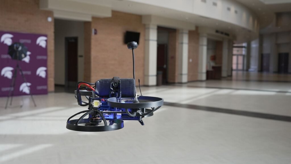 Would you send your child to a school protected by attack drones?