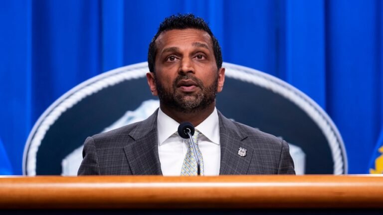 Watch live: Patel provides update on DOJ investigation into Tren de Aragua