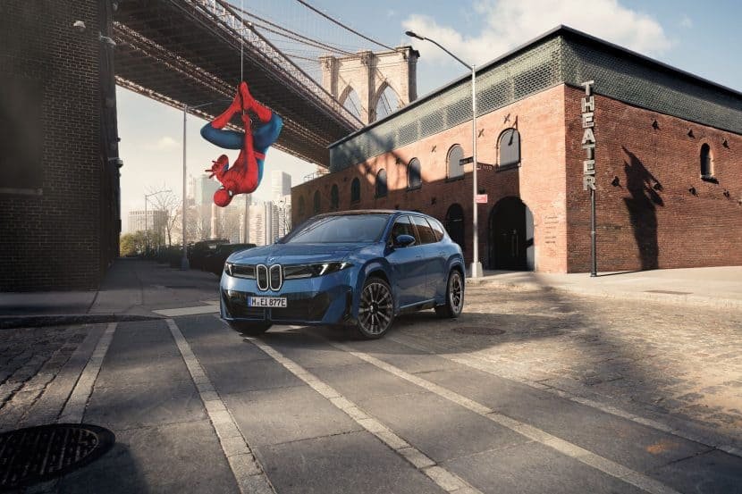 BMW Built a One-Off iX3 for the New Spider-Man Movie