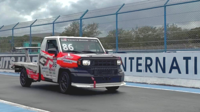Toyota Turned Its $13,000 Work Truck Into A Race Car