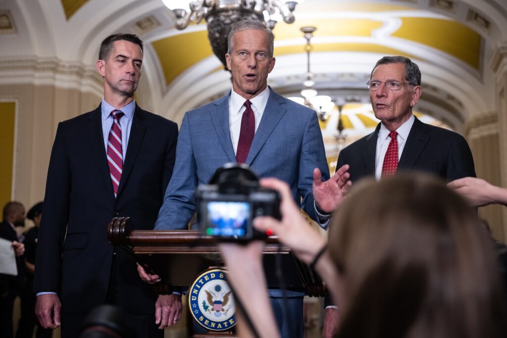 Top senators consider blocking Trump’s grant shakeup in spending stopgap