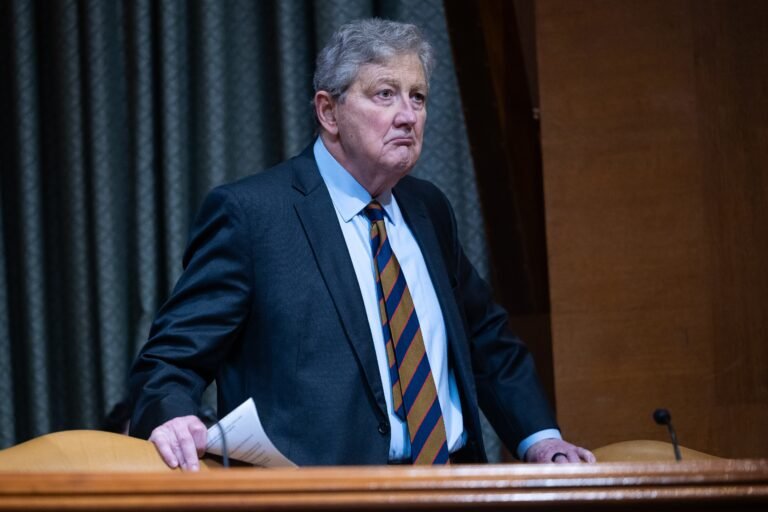 John Kennedy is the Senate GOP’s unlikely campaign-trail star