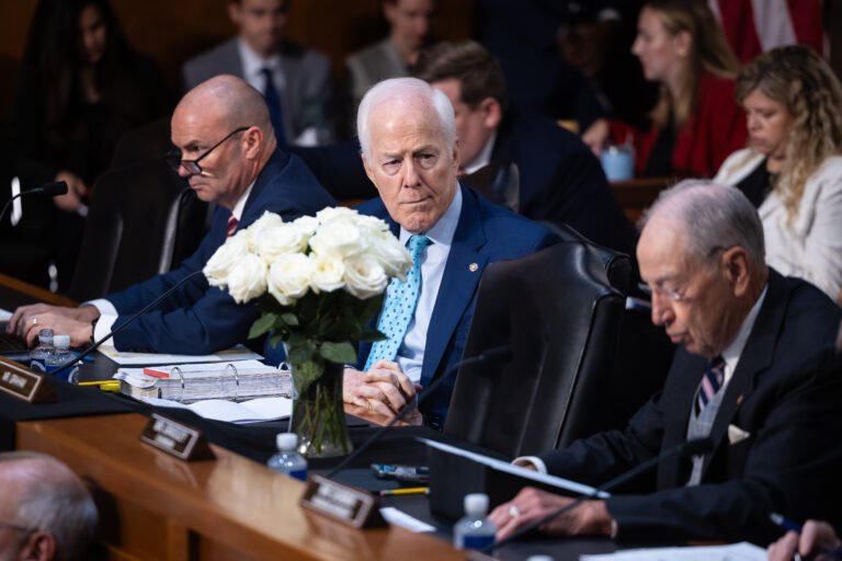 With Blanche in limbo, Cornyn hands DOJ new Trump settlement proposal