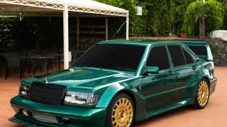 This Mercedes 190E Restomod Has 755 HP And A Six-Speed Manual