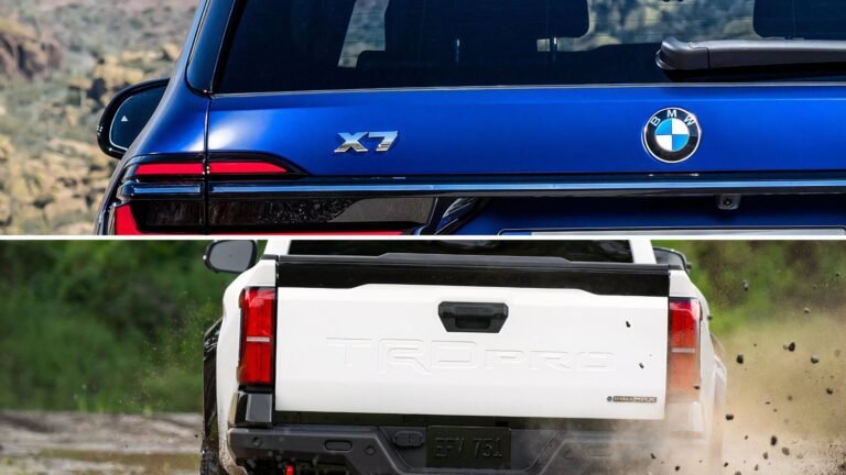 BMW X7 vs Toyota Tacoma: Same Price, Different Lifestyle