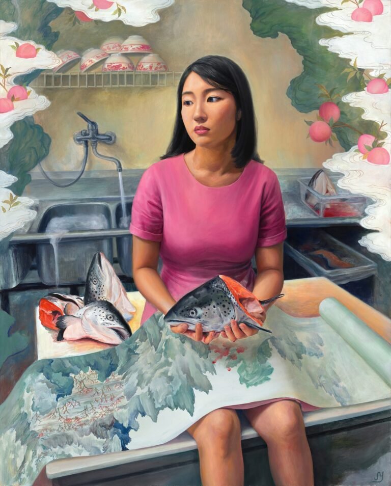 Janice Yang’s Symbol-Rich Paintings Conjure Dreams and the Desire for Home