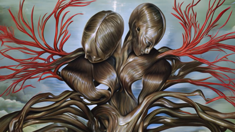 Step inside Natalie Liu's painterly music video created for Björk's new song, Nerve Bloom