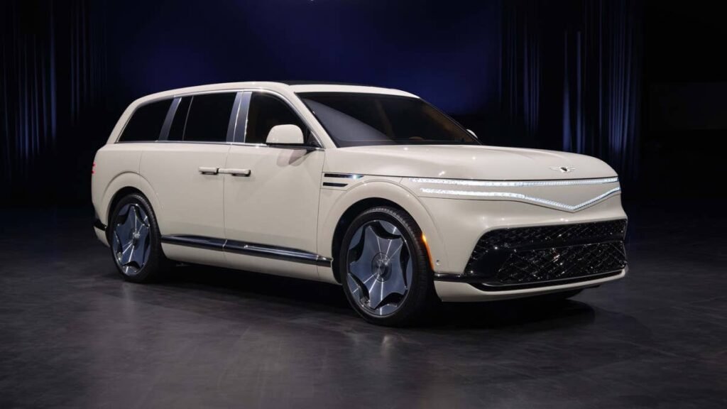 Genesis GV90 Debuts With a Long List of Firsts and Fancy Gimmicks