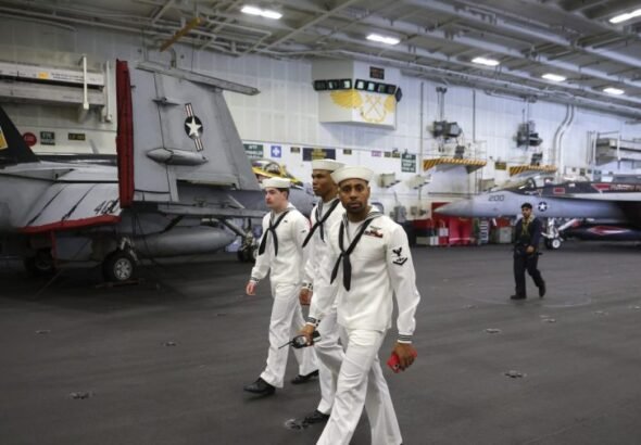 Servicemember aboard USS Lincoln decries father’s ICE detention