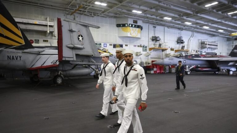 Servicemember aboard USS Lincoln decries father’s ICE detention