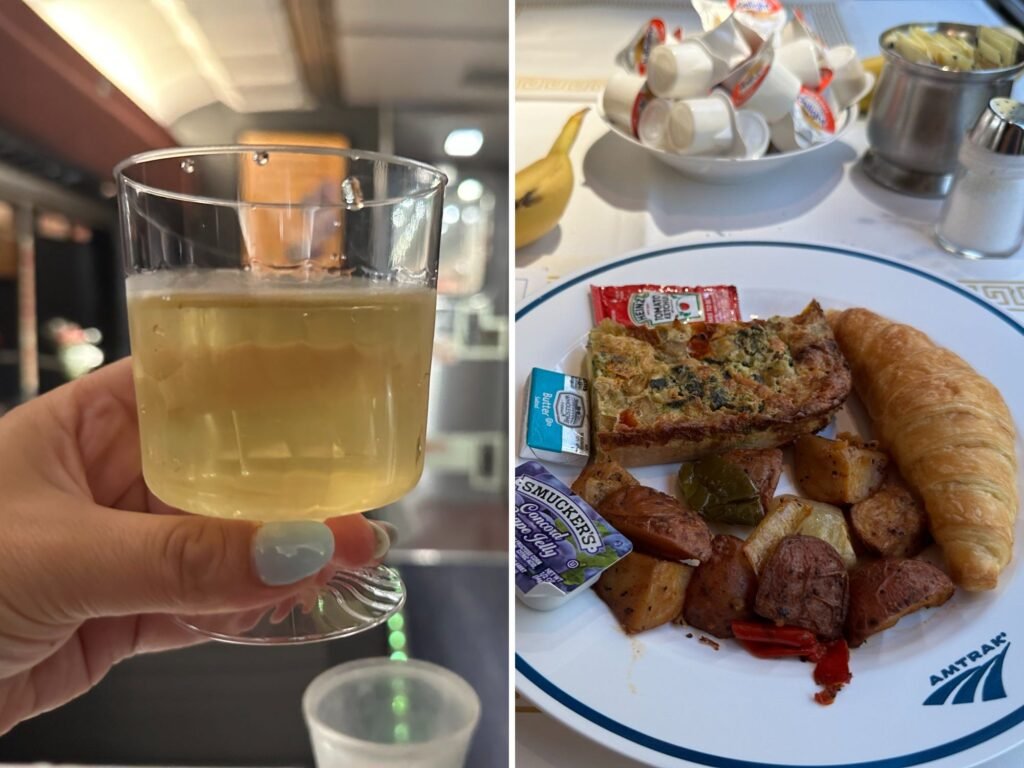 We paid $1,586 to book a private room and bring our car on the Amtrak Auto Train. For us, the pros outweighed the cons.